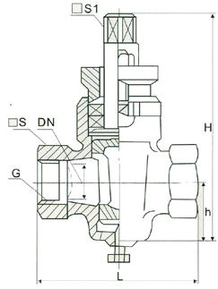 High-pressure floating ball valve