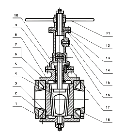 High-pressure floating ball valve